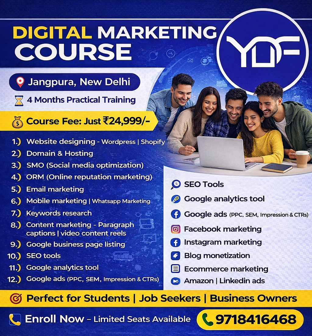 DIGITAL MARKETING COURSE ADVANCED